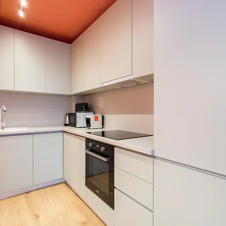 Flat With Balcony Apartment *