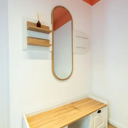 Flat With Balcony Apartment